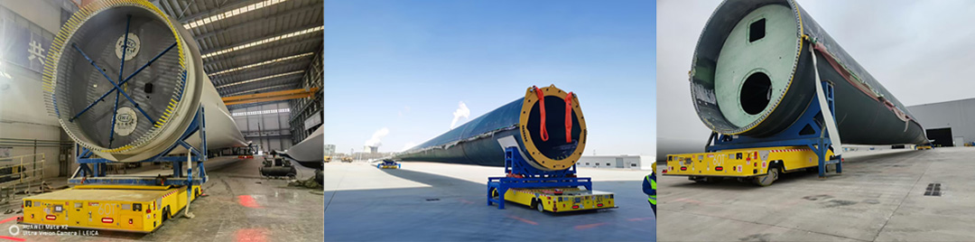 30 ton double vehicle linkage agv