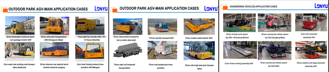60 ton agv robot manufacturer in china automatic trackless transfer cart