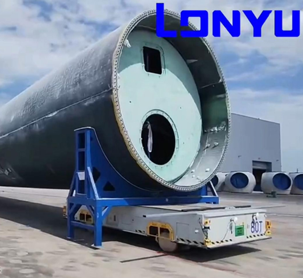 what is a dual vehicle linkage agv robot provide power for heavy load and long load logistics banner