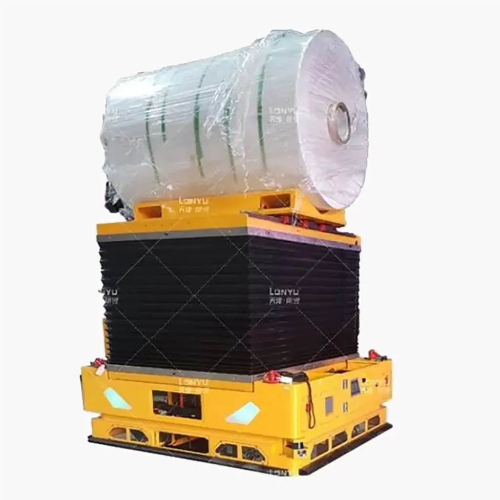 why replace your transport cart with a parallel backpack lifting agv