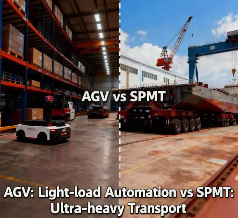 what is the fundamental differences between agv and spmt data driven comparison banner